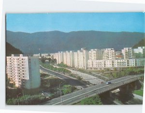 Postcard View of the City Piatra Neamț Romania