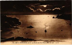 CPA Ile de BRÉHAT - Entrée du Port-Clos - Effet de Nuit (243658)