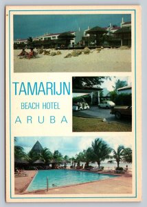 Tamarijn Beach Hotel Aruba 4x6 VINTAGE Postcard 0435