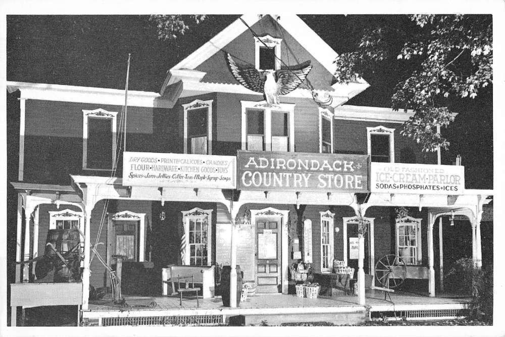 Lake New York Adirondack Country Store Ice Cream Vintage