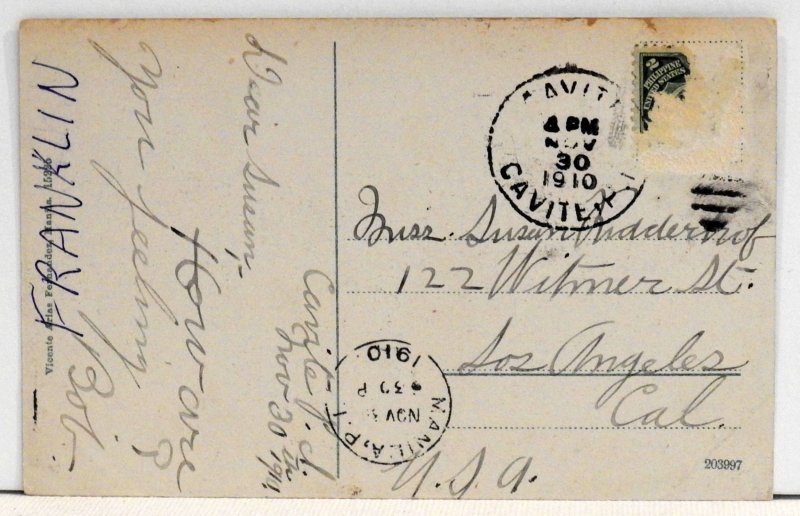 To Cater Rice, Bulacan, P. I. - Postcard