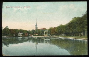 Gezicht op Broek in Waterland, Netherlands. 1914 Dr. Trenkler postcard