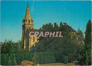 Postcard Modern Combourg L and V Church