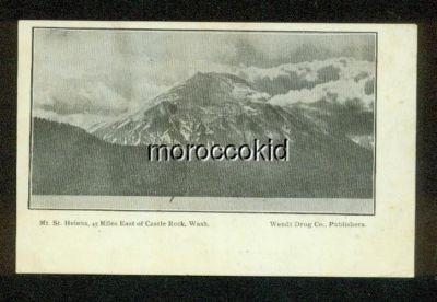 PRE-1907 MT. ST. HELENS WA 45 mi FROM CASTLE ROCK UDB