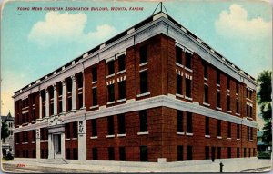 Postcard Young Mens Christian Association Building in Wichita, Kansas~131696