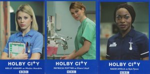 Rakie Ayola Patricia Potter Kelly Adams 3x Holby City Unsigned Photo s