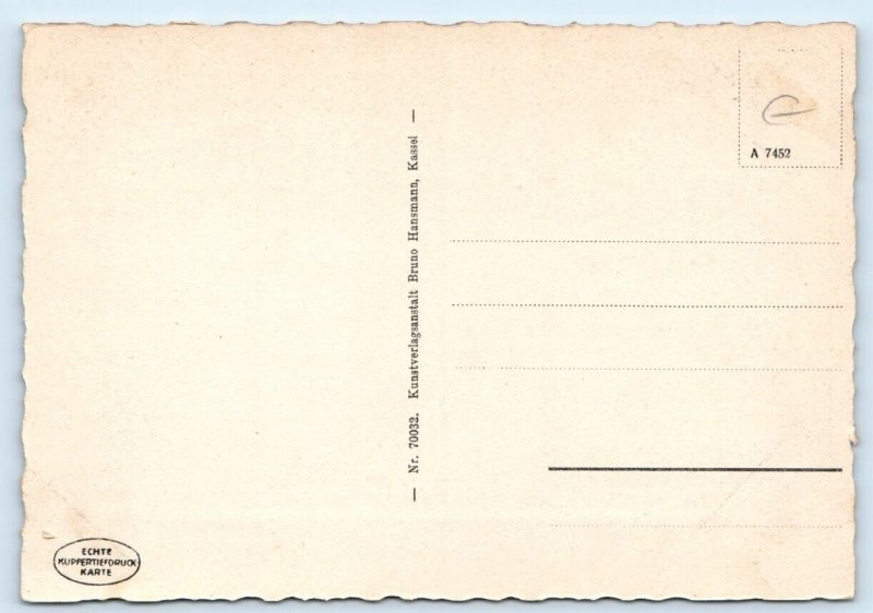 Hauptbahnhof - Wiesbaden GERMANY 4x6 Postcard