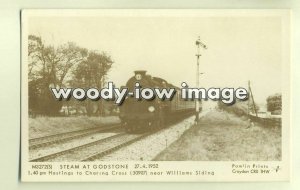 pp1792 - British Railways Engine no 30907 at Godstone - Pamlin postcard