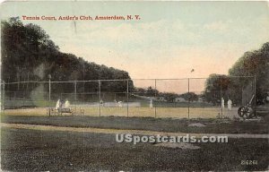 Tennis Court, Antler's Club - Amsterdam, New York NY  