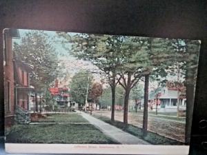 Postcard Antique View of Jefferson Street, Salamanca, NY   Z5