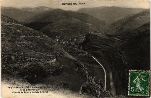 CPA MEYRUEIS - Vallée de la Jonte - Vue de la Route de Ste-ENIMIE (638317)