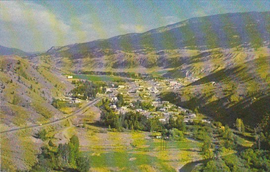 Canada Aerial View. Cache Creek British Columbia