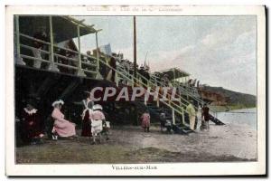 Old Postcard Villers Sur Mer