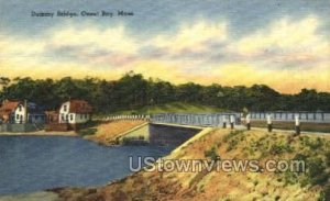 Dummy Bridge - Onset, Massachusetts MA Postcard