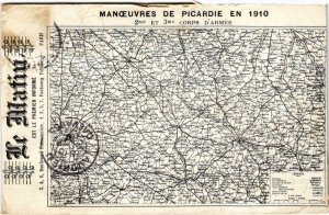 CPA Militaire - Grande Manoeuvres de Picardie en 1910 (91098)