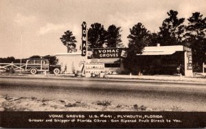 Florida Plymouth Vomac Groves Citrus Stand