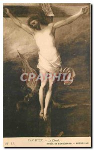 Old Postcard Van Dyck Christ Musee de Longchamp Marseille