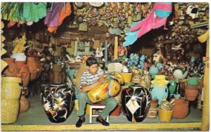 Mexico.  Pottery Painter, Unused.