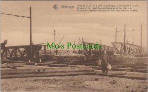 Belgium Postcard - Zeebrugge, Bridge of The Canal Bruges-Zeebrugge  RS34331