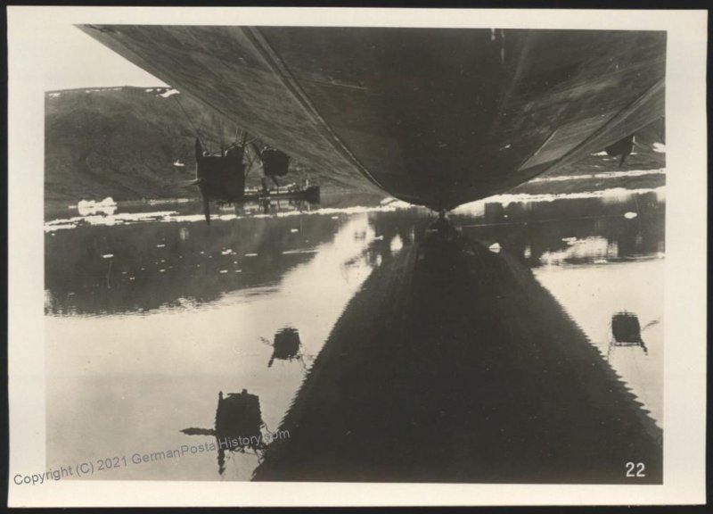 Germany 1931 Graf Zeppelin LZ127 Arctic Flight Complete Set Photo Collect 106235