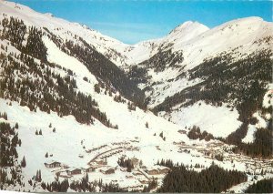 Postcard Austria Almdorf Konigsleiten panoramic view