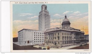 Court House and City Hall, Camden, New Jersey, 30-40s