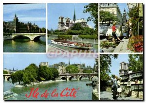 Modern Postcard Paris Conciergerie Our Lady Clock Tower