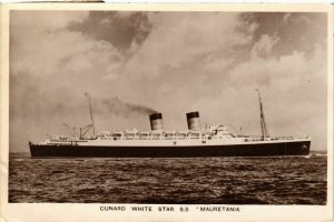 CPA AK Cunard White Star S.S. Mauretania - Ships (775011)