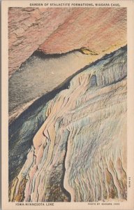 National & State Parks~Garden Of Stalactite Formations~Niagara Cave~Vintage PC