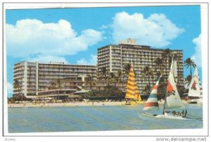 The Reef Hotel, Waikiki Beach, Hawaii, 1940-1960s