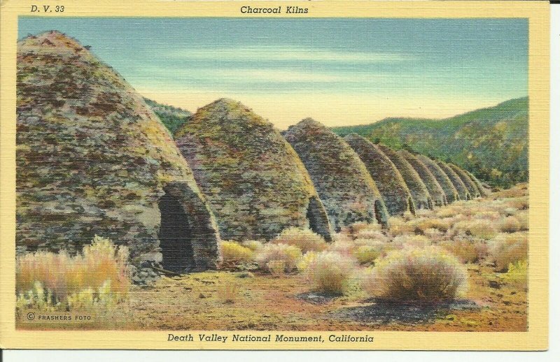California, Death Valley National Monument, Charcoal Kilns