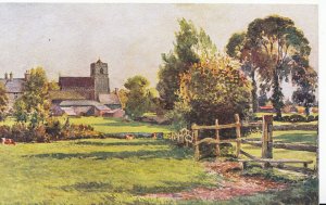 Northamptonshire Postcard - Sulgrave Church   U4419