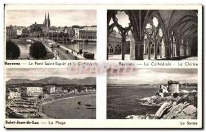 Old Postcard Guethary Bidart Ciboure Hendaye