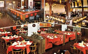 CHEYENNE Wyoming WY  BAR~CAFE~RESTAURANT Cheyenne Plains Hotel ROADSIDE Postcard