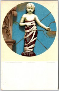 Firenze Spedale Degli Innocente Un Putto Florence Italy Postcard