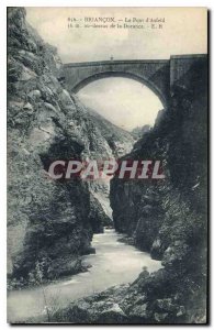 Old Postcard Briancon Bridge of Asfeld above the Durance