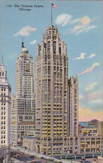 Illinois Chicago The Tribune Tower