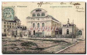 Old Postcard Wimereux Casino and Hotel Splendid