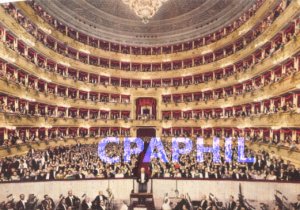 Postcard Modern MILANO
Tatro alla Scala Orchestra Music Interno