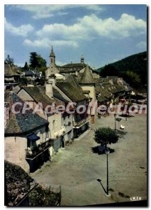 Postcard Modern Argentat Old Houses On The Quays Au Bord De La Riviere