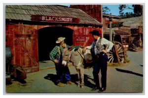 Knott's Berry Farm Ghost Town CA Steve The Sheriff & Roy The Prospector Postcard