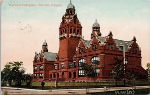 Harbord Collegiate Toronto Ontario ON c1910 Postcard H62