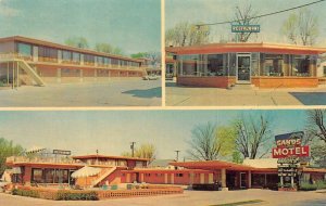 Fort Smith Arkansas Sands Motel and Restaurant Vintage Postcard CC1862