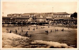 Bathing Enclosure, Durban South Africa Vintage Postcard H25