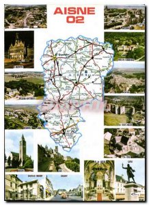 Postcard Modern Aisne