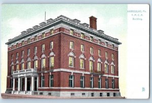 Harrisburg Pennsylvania PA Postcard Y.M.C.A Building Tucks Exterior Scene