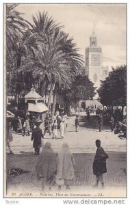 Palmiers, Place Du Gouvernement, Alger, Algeria, Africa, 1900-1910s