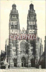 Old Postcard Tours (I and L) Cathedrale St Gatien