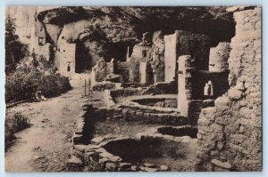 c1940 Mesa Colorado Vintage Postcard Spruce Tree Ruin Verde National Park Gallup