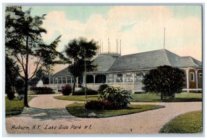 c1910's Lakeside Park #1 Auburn New York NY Unposted Antique Postcard 